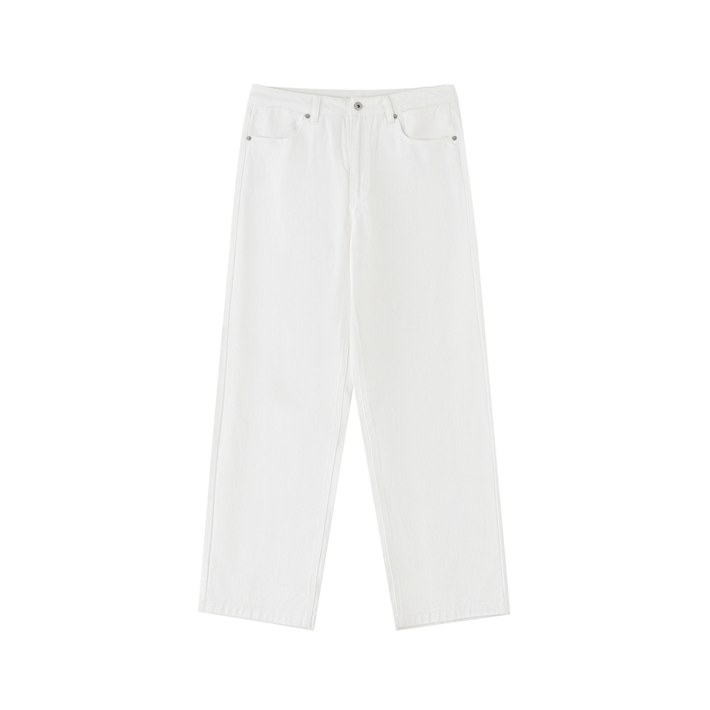 Heavyweight Cotton Straight-Leg Pants