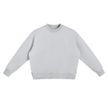 Fleece Side Slit Crewneck Sweatshirt