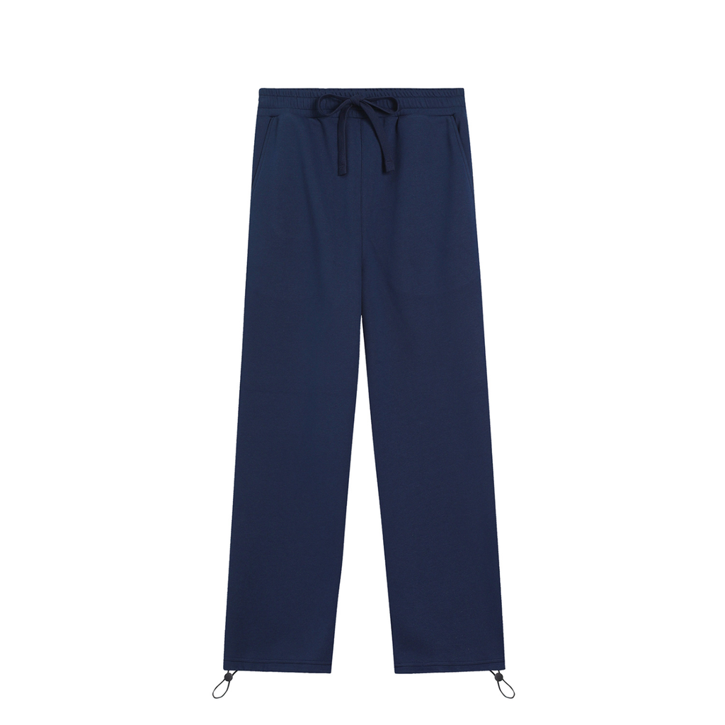 Essential Drawstring Straight-Leg Sweatpants