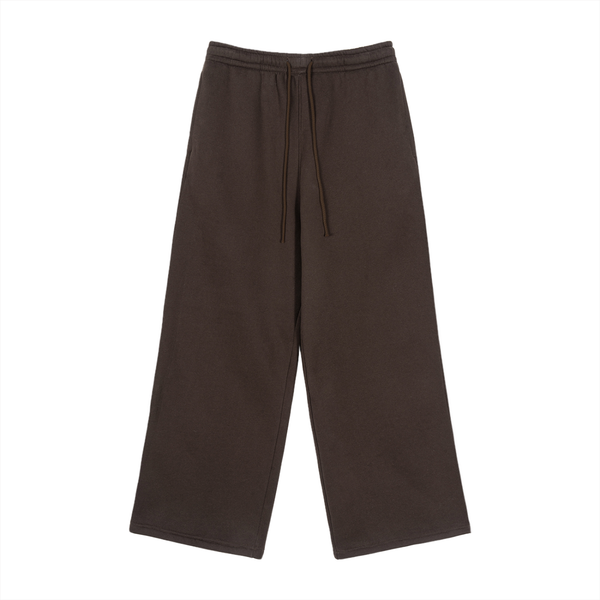 Fleece Drawstring Straight-Leg Sweatpants
