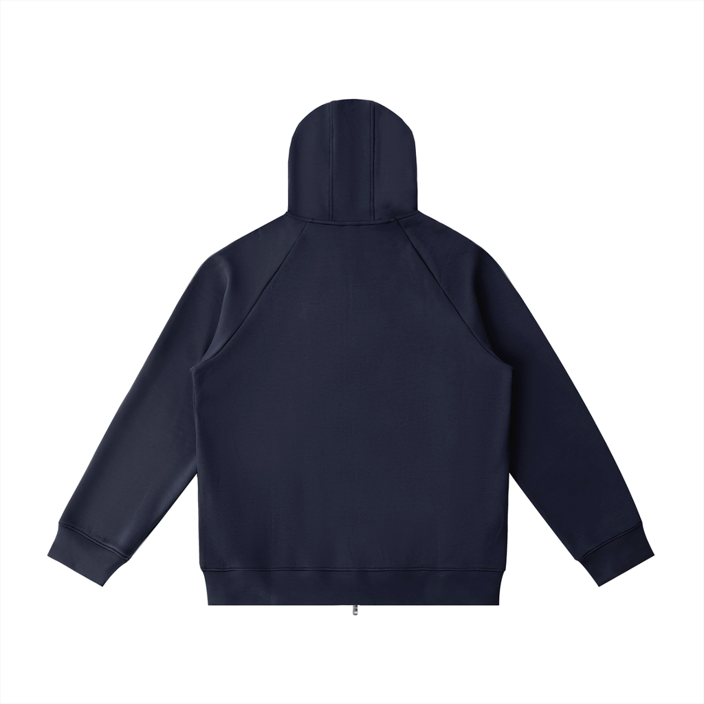 Heavyweight Raglan Sleeve Zip Hoodie