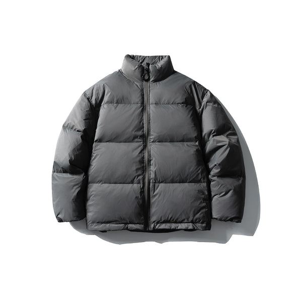 Stand Collar Zipper Puffer