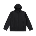 Essential Heavyweight High Neck  Zip-Up Hoodie